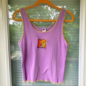 XXL 90s Vintage MTV crop top